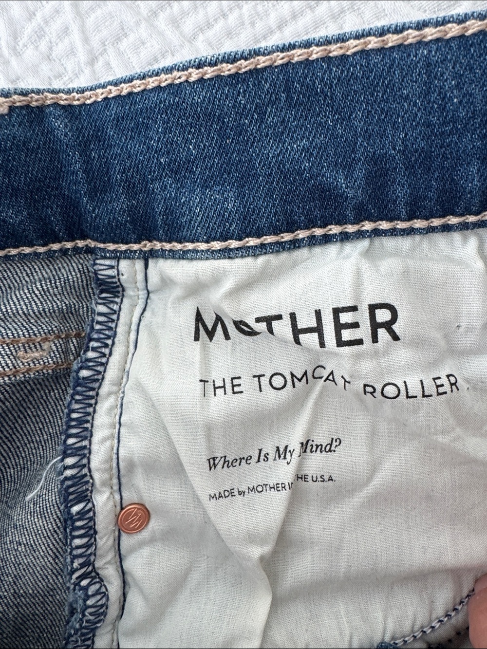 MOTHER The Tomcat Roller in Where is My Mind color. Great condition. - Picture 5 of 9